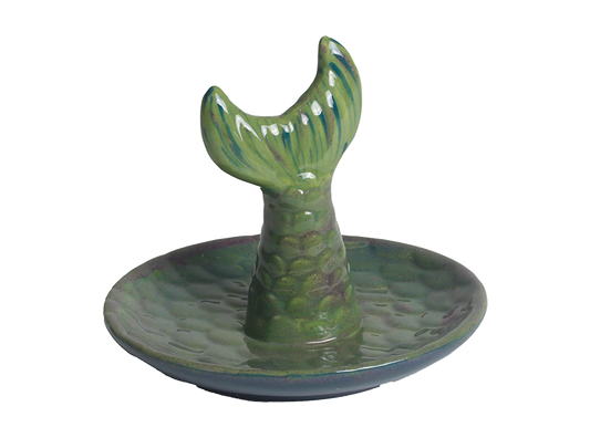 Bisque Mermaid Tail Ring Holder (Case of 6)