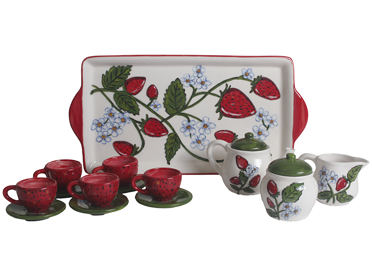 Bisque Child Tea Set (Case of 2)