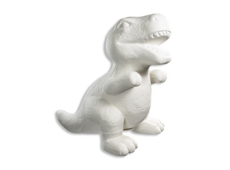 Bisque Big T-Rex Bank (Case of 2)