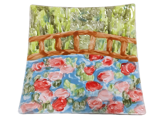 Bisque Square Sushi Platter (Case of 4)