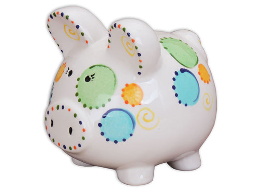 Bisque Big Pig Bank (Case of 2)