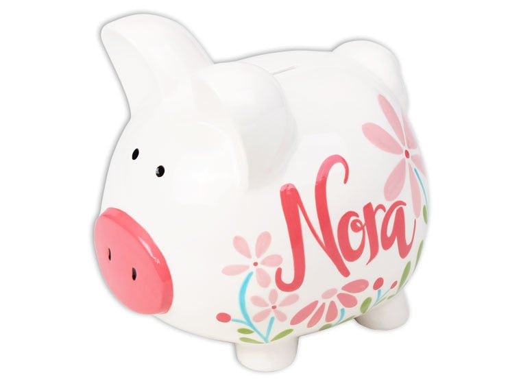 Bisque Big Pig Bank (Case of 2)