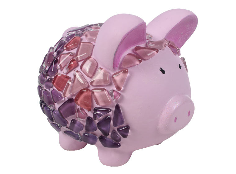 Bisque Medium Pig Bank (Case of 4)