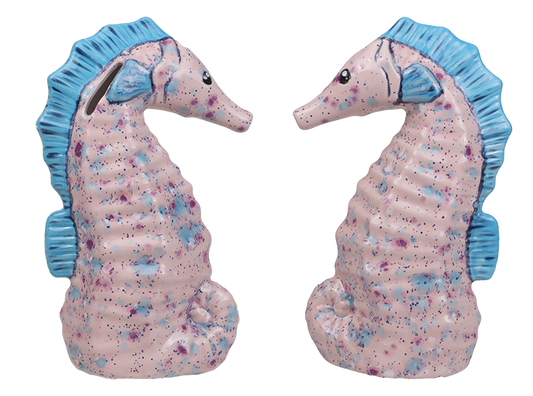 Bisque Seahorse Bank (Case of 6)