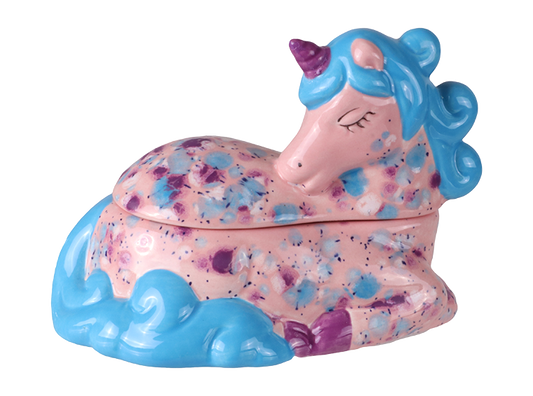 Bisque Elegant Unicorn Box (Case of 6)