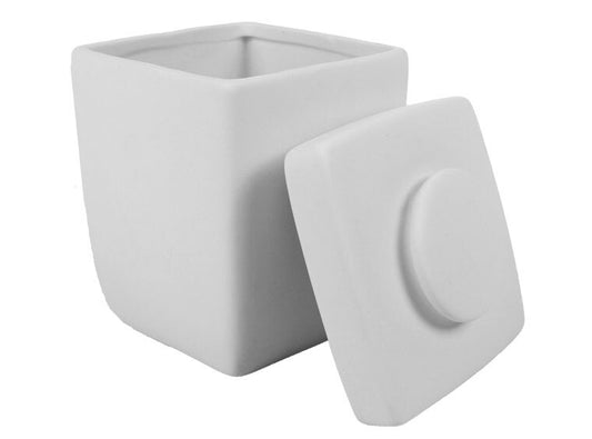 Bisque Medium Retro Canister (Case of 4)