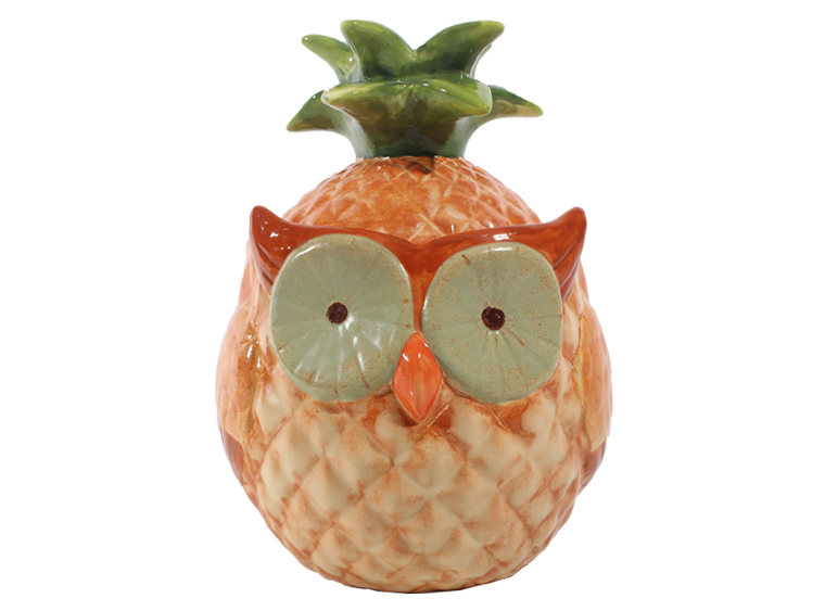 Bisque Pineowly Box (Case of 4)