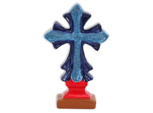 Bisque Rustic Cross (Case of 6)