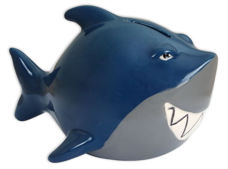 Bisque Shark Bank (Case of 4)