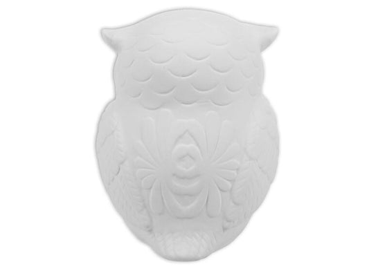 Bisque Baroque Owl (Case of 2)