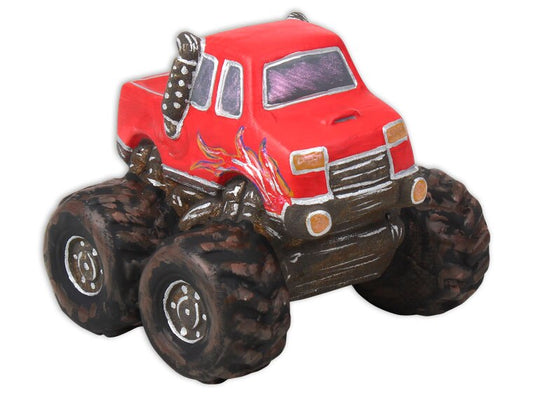 Bisque Monster Truck Bank (Case of 4)