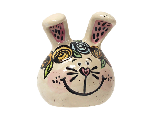 Bisque Bunny Bank (Case of 6)
