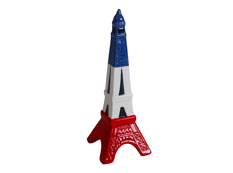 Bisque Large Eiffel Tower (Case of 6)