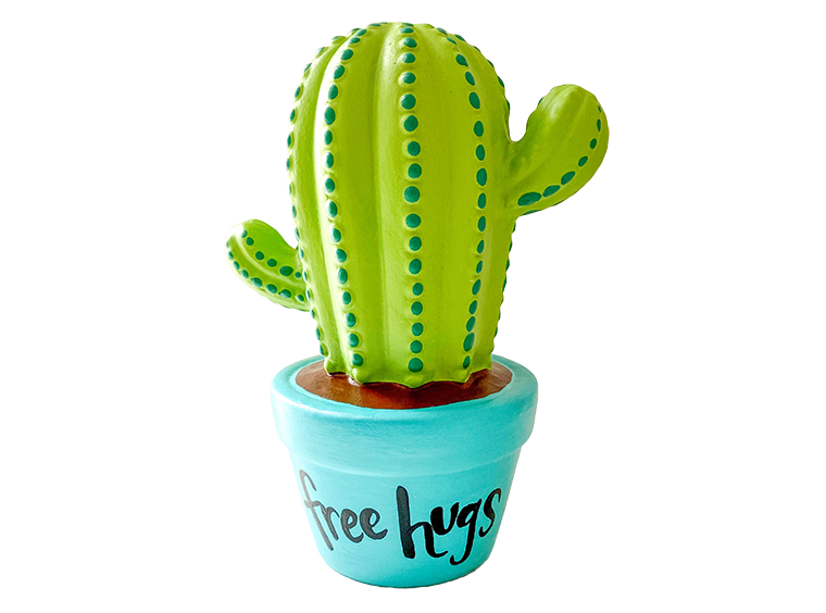 Bisque Cactus Bank (Case of 4)