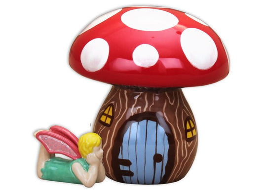 Bisque Whimsy Mushroom (Case of 4)