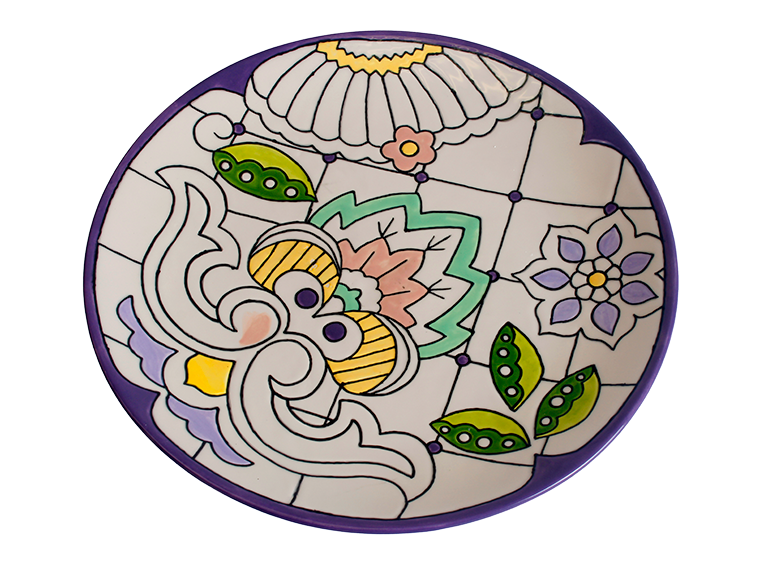 Bisque Small Coupe Round Platter (Case of 6)