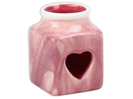 Bisque Heart Tea Light Votive (Case of 6)