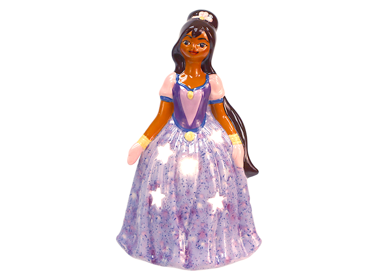 Bisque Lighted Princess (Case of 2)