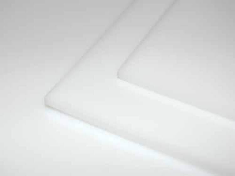 12" X 24" White Thin Opalescent (Case of 1)