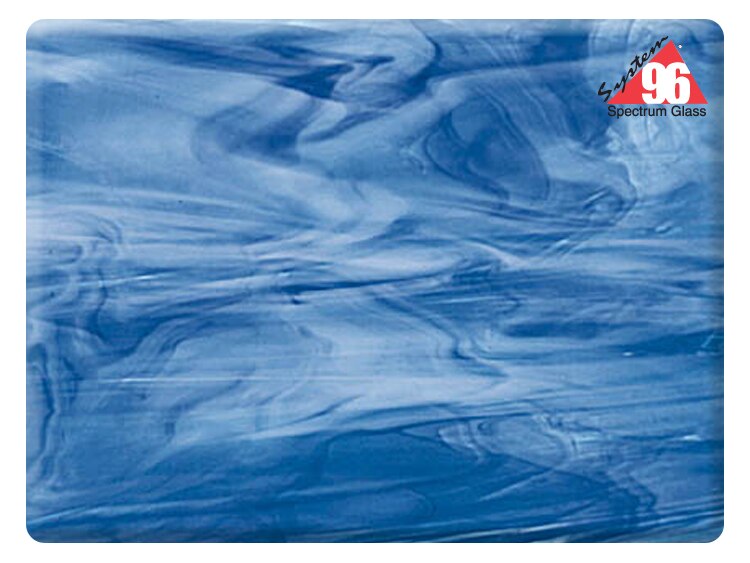 Sky Blue, Dark Blue/White Slab (Case of 1)