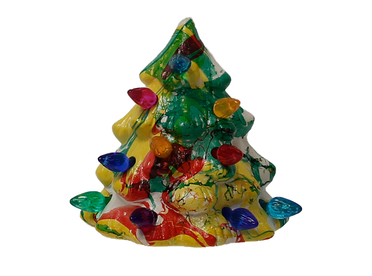 Bisque Christmas Tree Night Light (Case of 8)