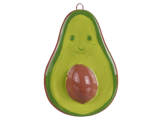 Bisque Avocado Ornament (Case of 12)