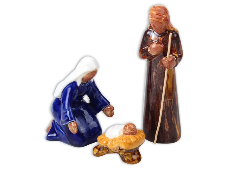 Bisque Contemporary Nativity Set (Case of 4)