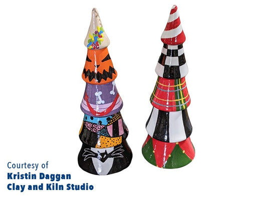 Bisque Tannenbaum Tree Large (Case of 4)