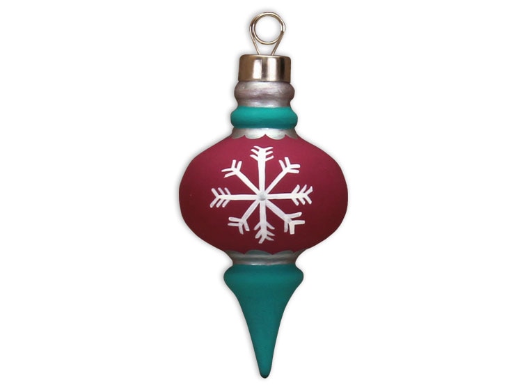 Bisque Small Retro Ornament (Case of 12)