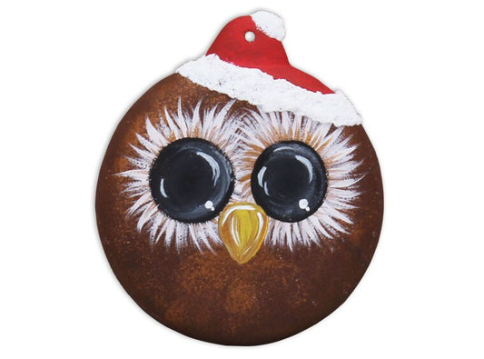 Bisque Big Button Ornament (Case of 12)