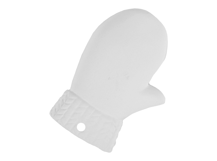 Bisque Cozy Mitten Ornament (Case of 12)