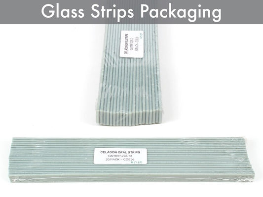 Pale Amber Transparent Strips (Case of 1)