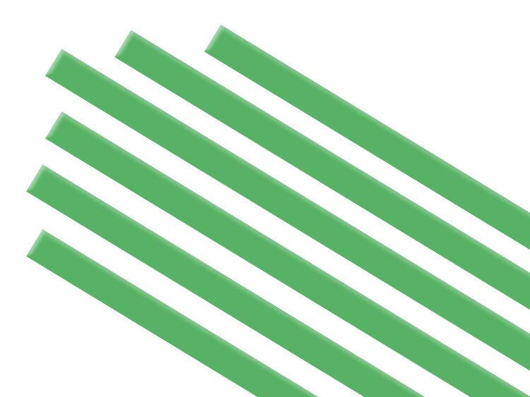 Light Green Transparent Strips (Case of 1)