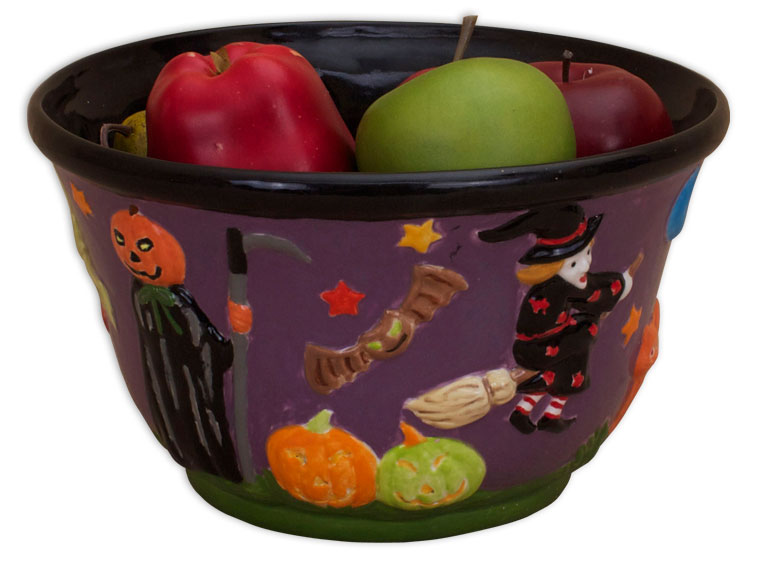 Bisque Halloween Bowl (Case of 2)
