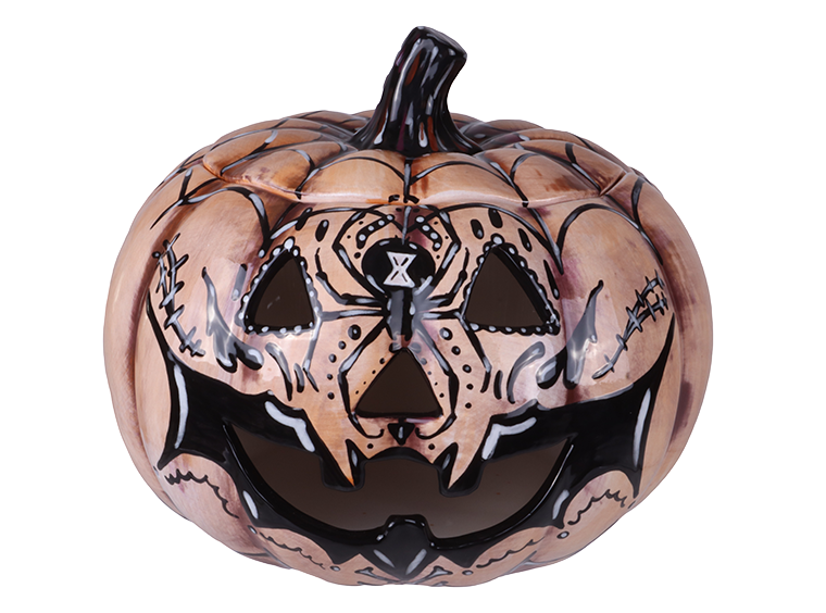 Bisque Large Jack-O-Lantern (Case of 1)