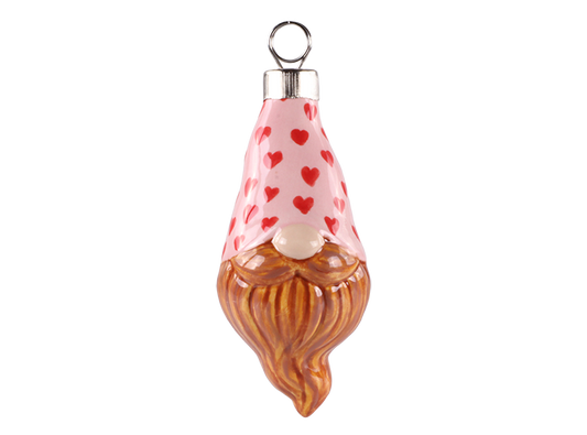 Bisque Gnome Ornament (Case of 12)
