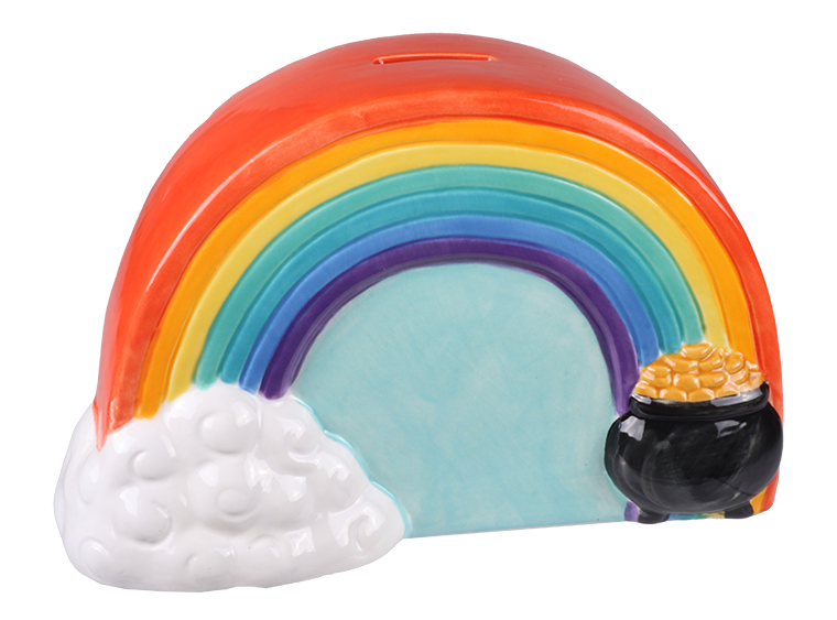 Bisque Pot 'O Gold Bank (Case of 3)