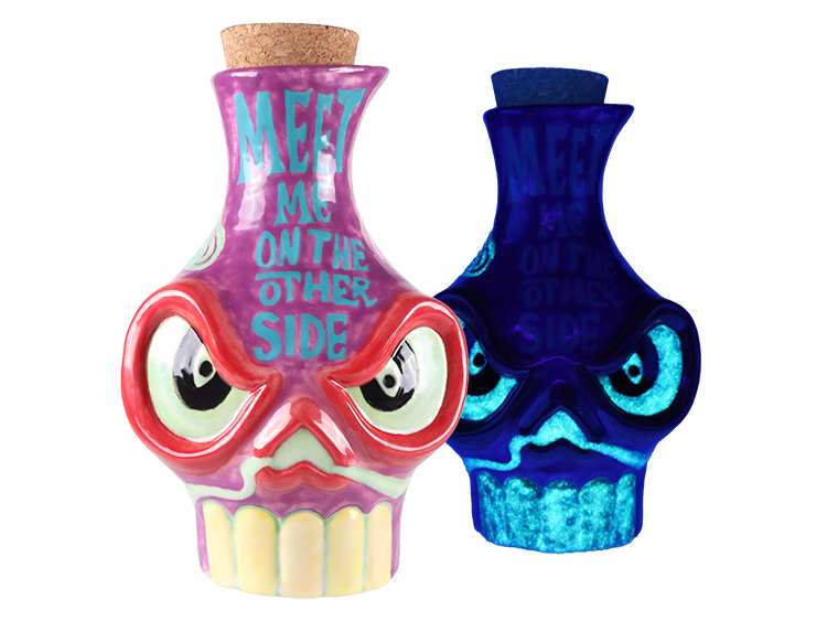 Bisque Spooky Spirits Decanter (Case of 4)