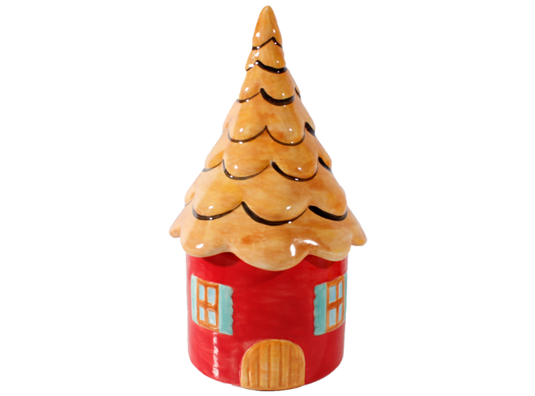 Bisque Fancy Fairy House Box (Case of 6)