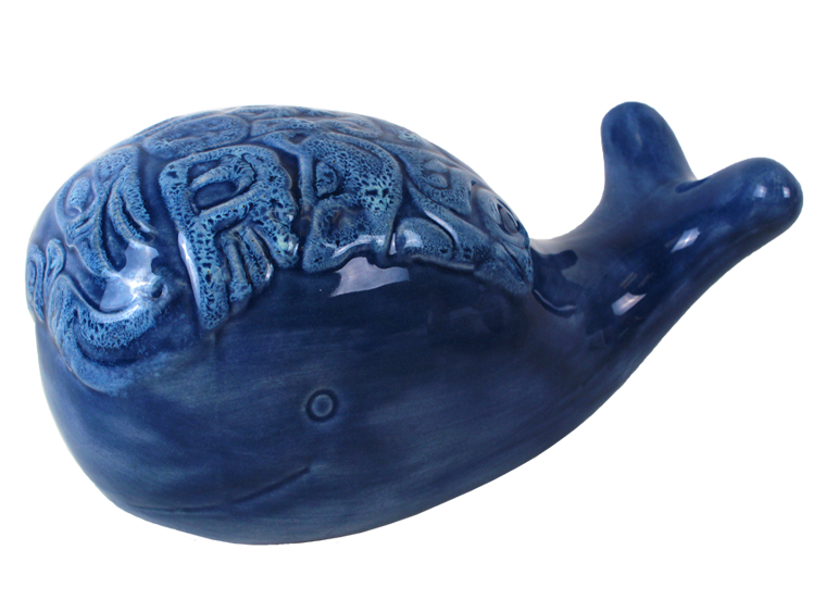 Bisque Baroque Whale (Case of 4)