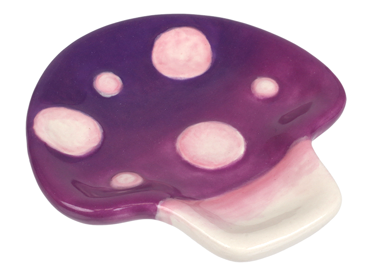 Bisque Toadstool Teabag Rest (Case of 12)