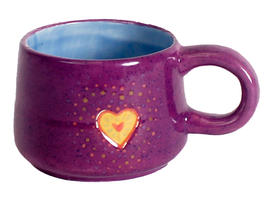 Bisque Modern Heart Mug (Case of 6)