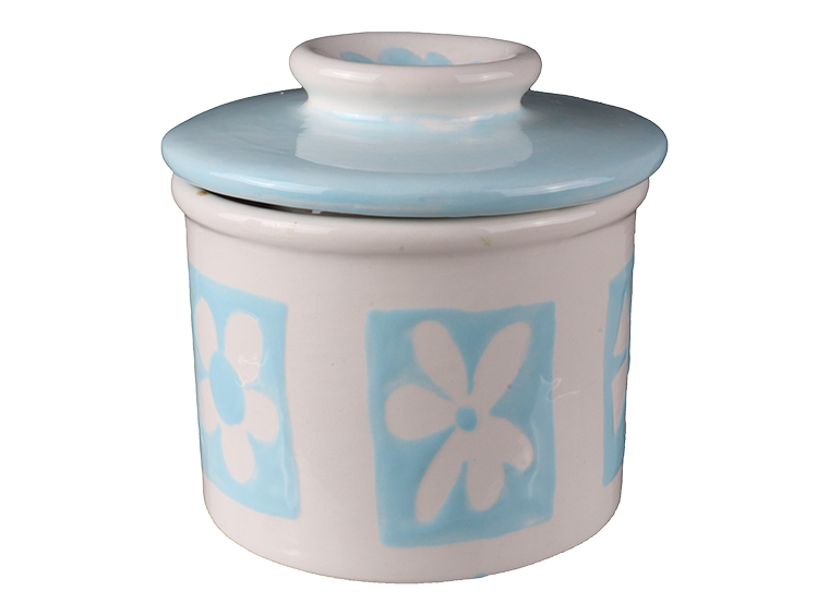 Bisque French Butter Crock (Case of 4)