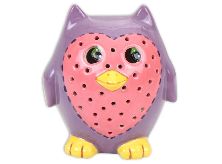 Bisque Owl Lovelight (Case of 4)