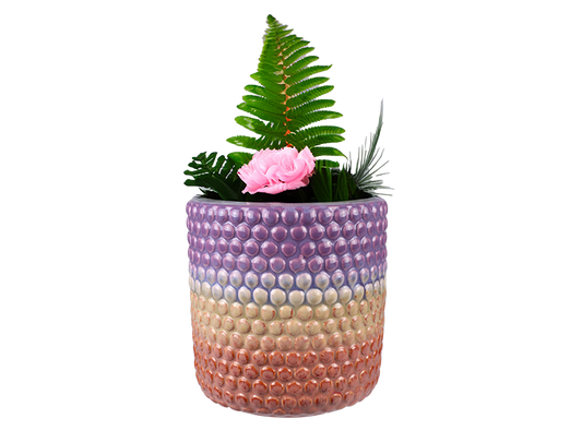 Bisque Beaded Planter (Case of 2)