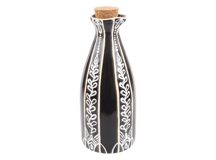 Bisque Corked Oil Bottle (Case of 4)