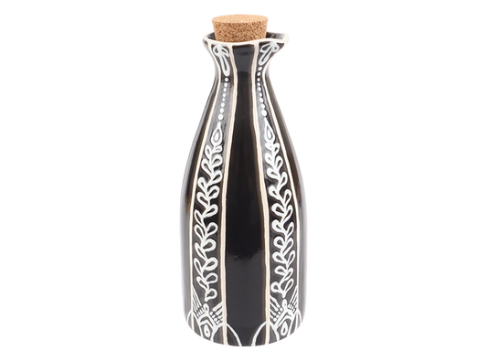 Bisque Corked Oil Bottle (Case of 4)