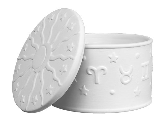 Bisque Astrology Box (Case of 4)