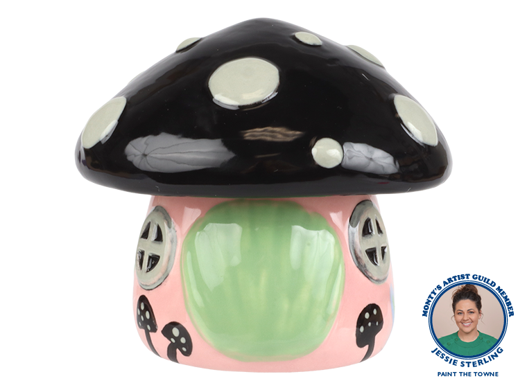 Bisque Mushroom Manor Box (Case of 4)