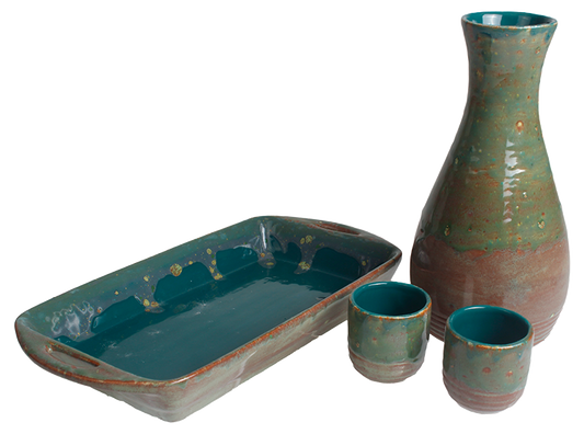 Bisque Sake Set (Case of 2)